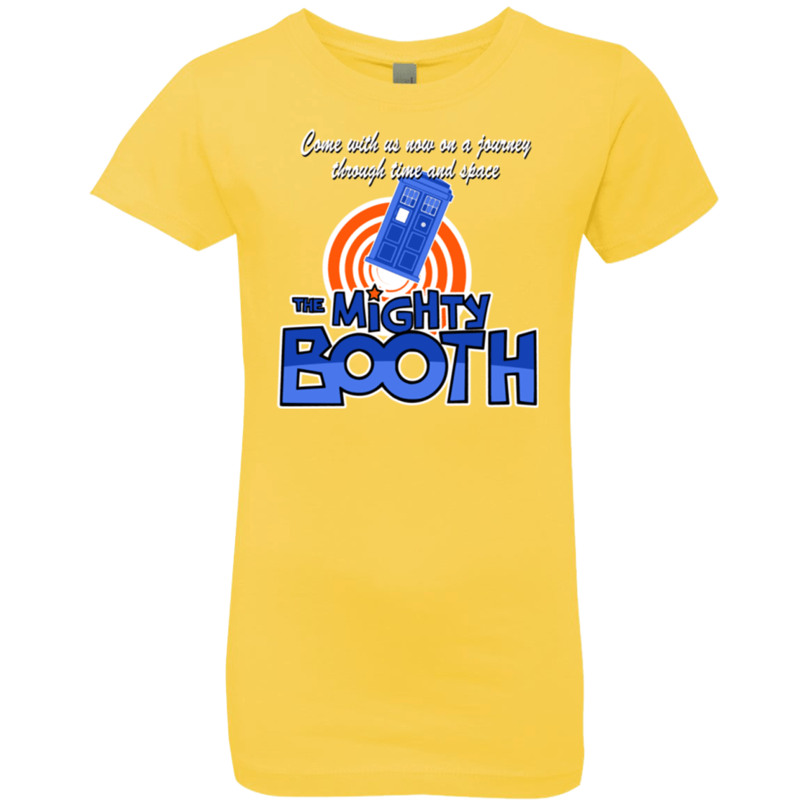 T-Shirts Vibrant Yellow / YXS Mighty Booth Girls Premium T-Shirt