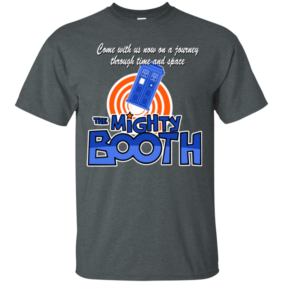 T-Shirts Dark Heather / Small Mighty Booth T-Shirt