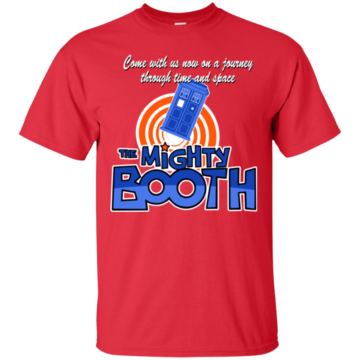 T-Shirts Red / Small Mighty Booth T-Shirt