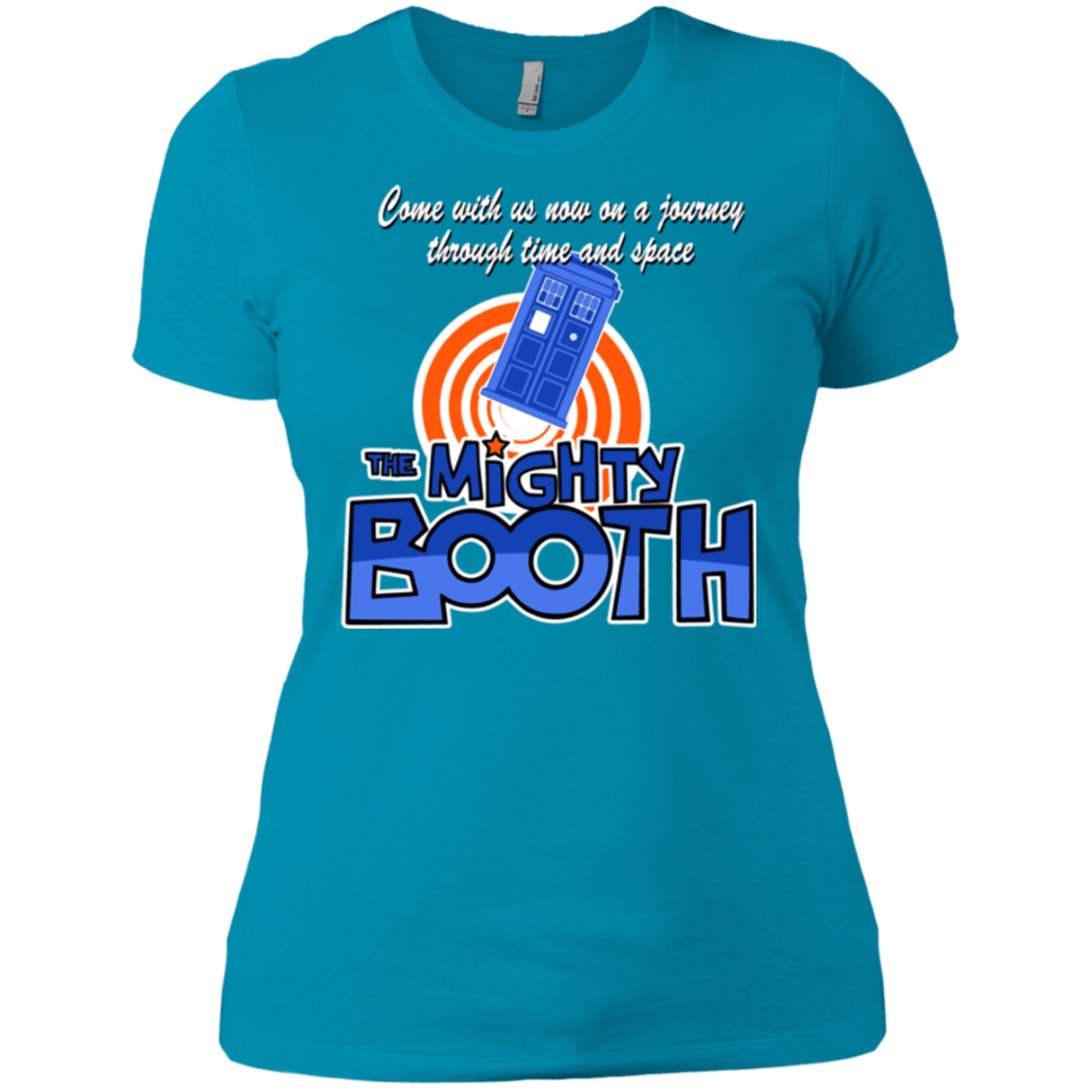 T-Shirts Turquoise / X-Small Mighty Booth Women's Premium T-Shirt