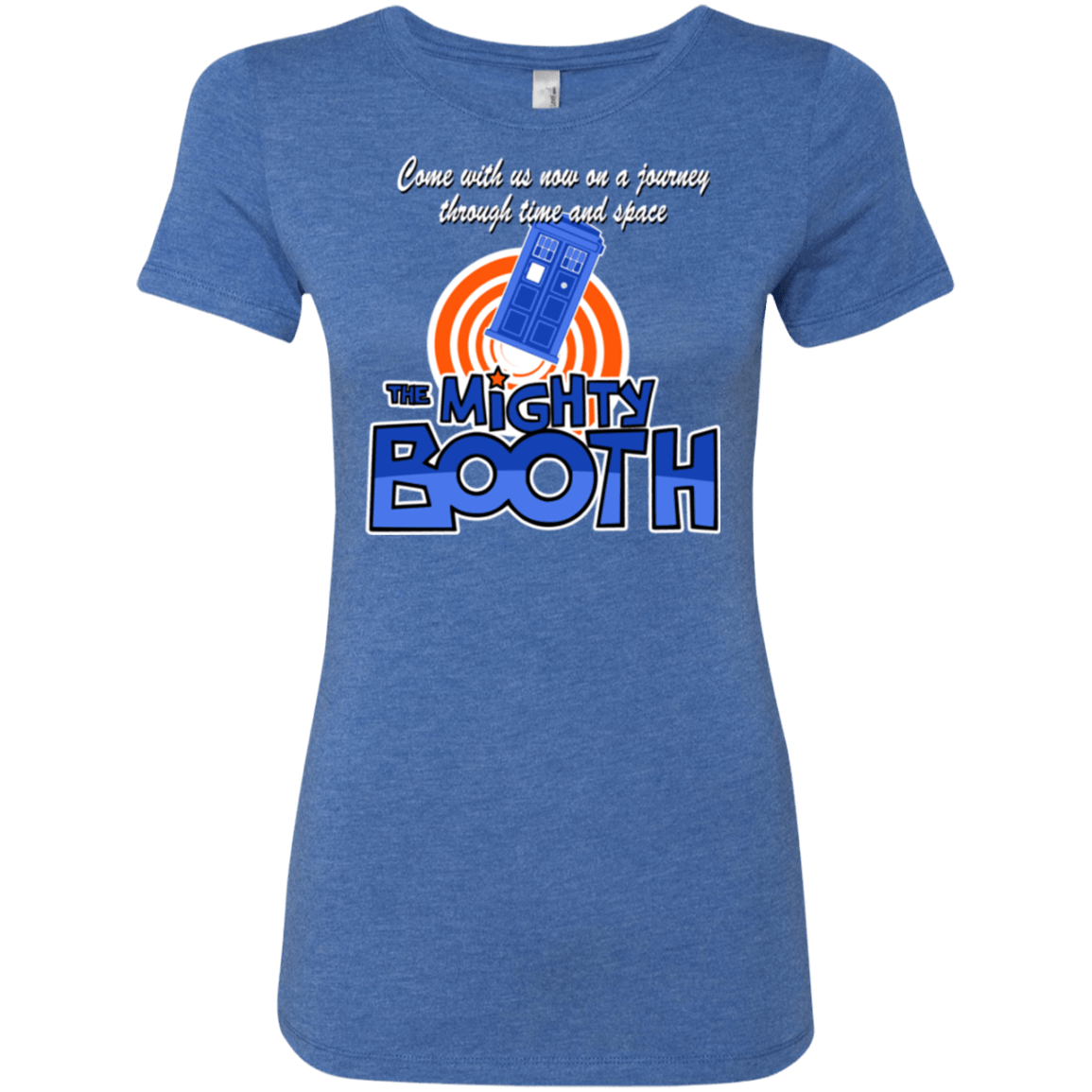 T-Shirts Vintage Royal / Small Mighty Booth Women's Triblend T-Shirt