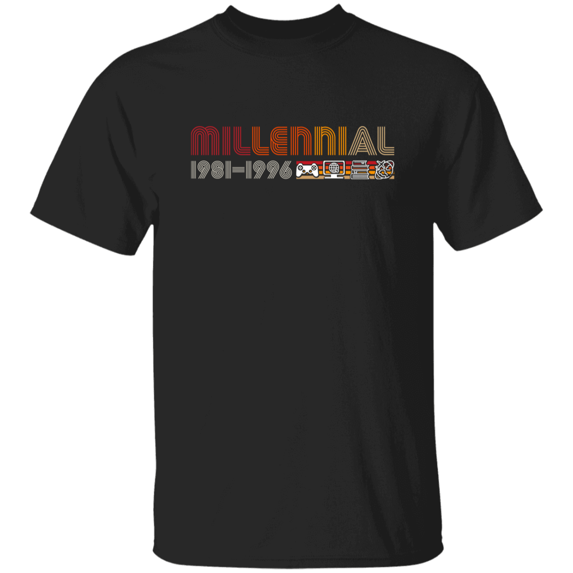 T-Shirts Black / S Millennial 1981-1996 T-Shirt