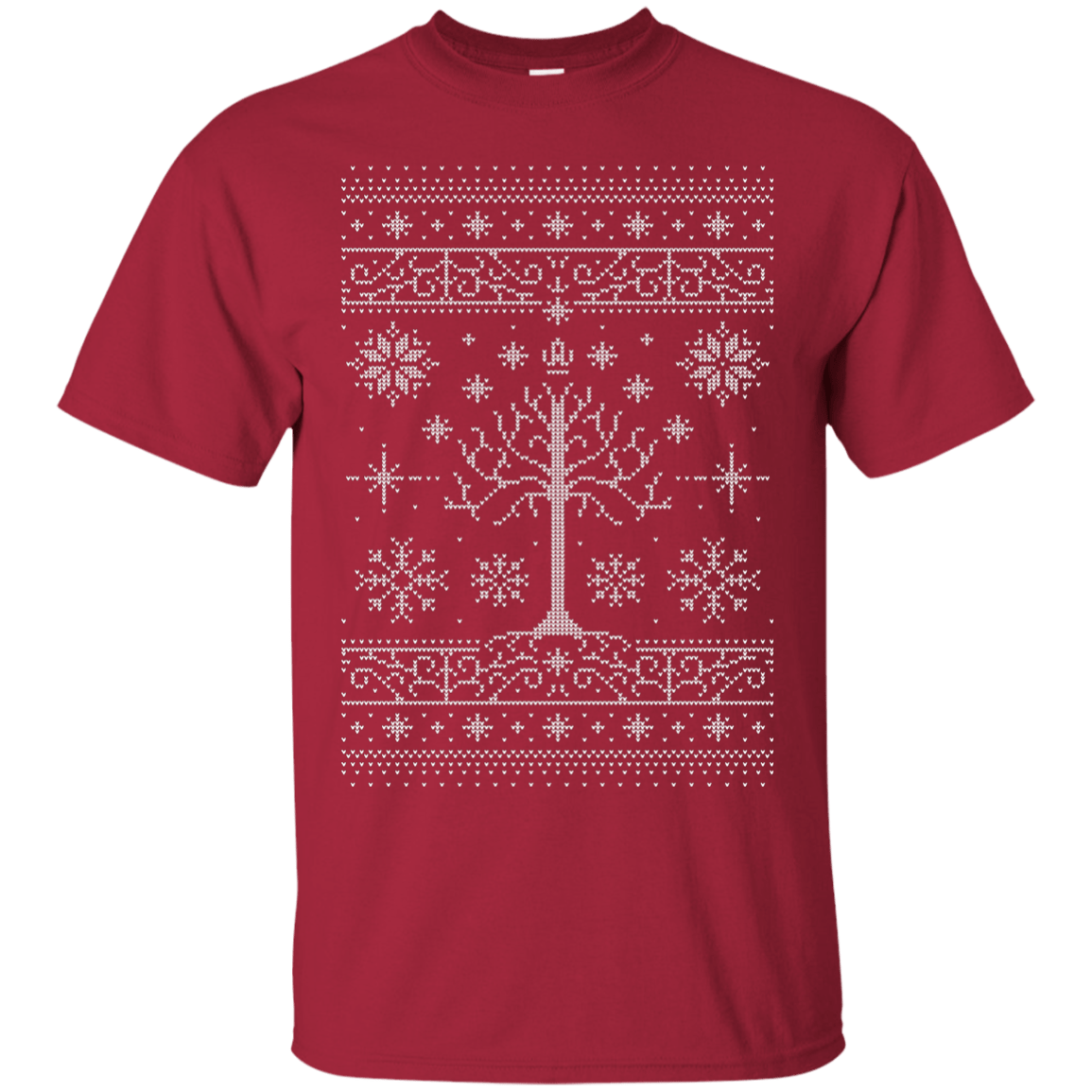 T-Shirts Cardinal / Small Minas Christmas T-Shirt