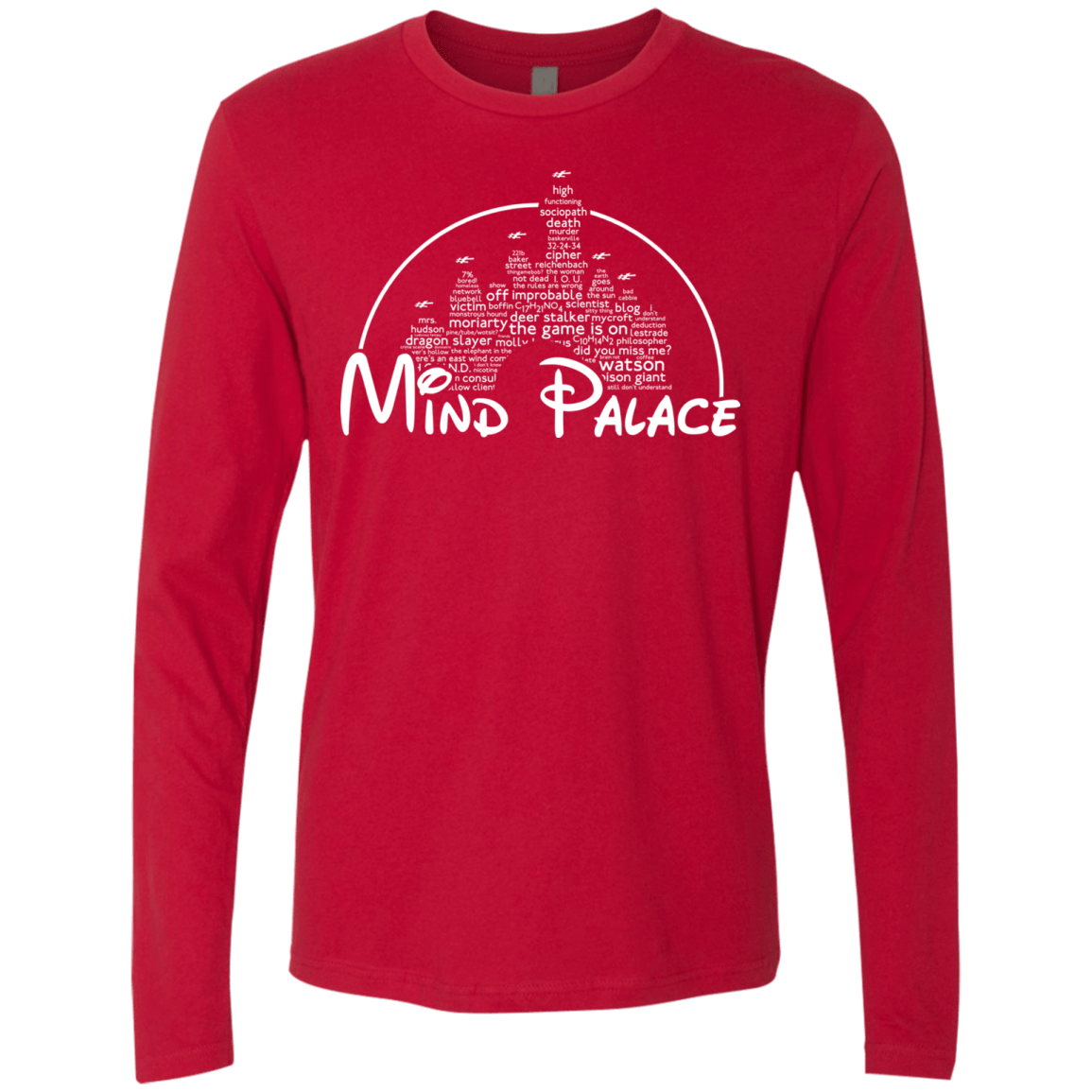 T-Shirts Red / Small Mind Palace Men's Premium Long Sleeve