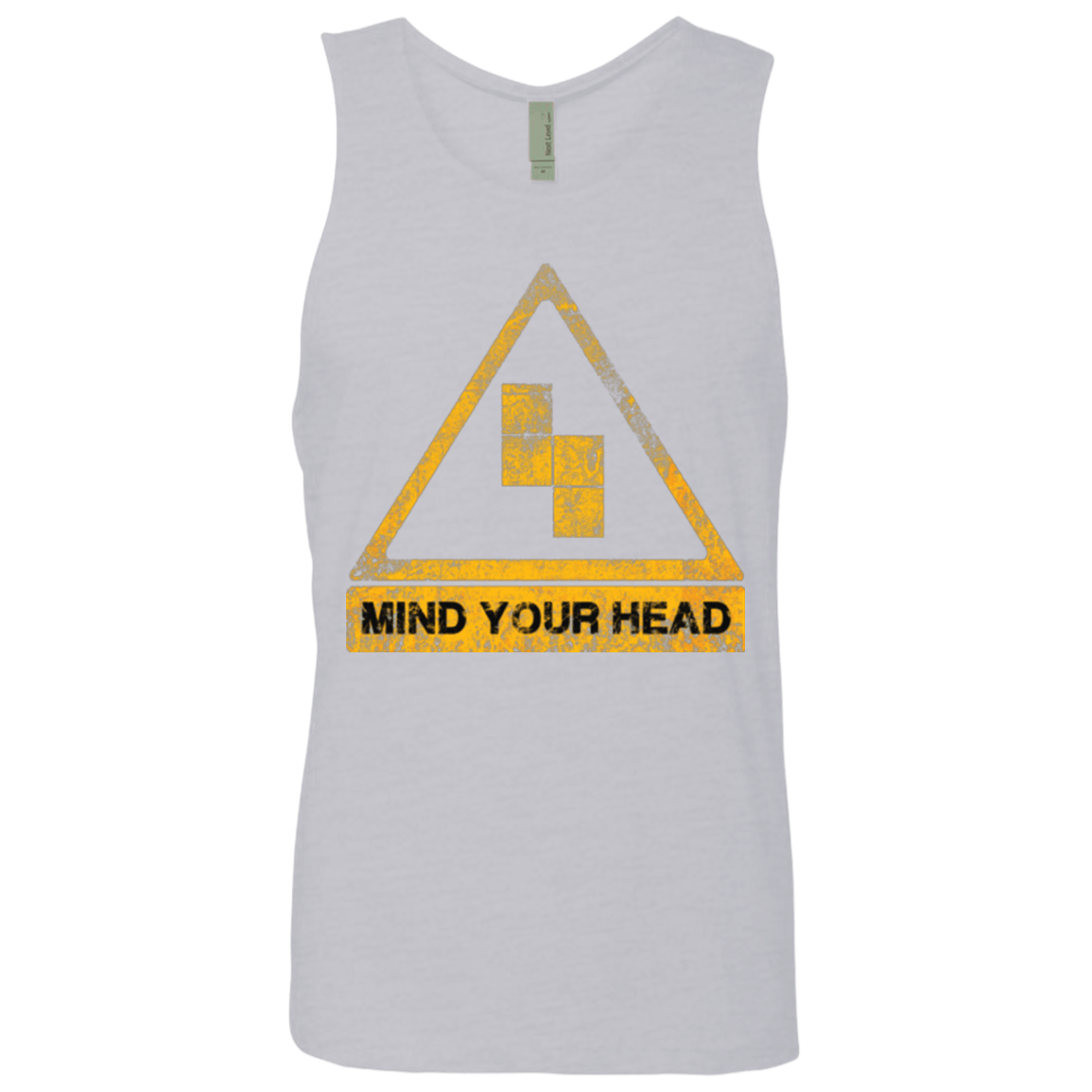 T-Shirts Heather Grey / Small MIND YOUR HEAD Men's Premium Tank Top