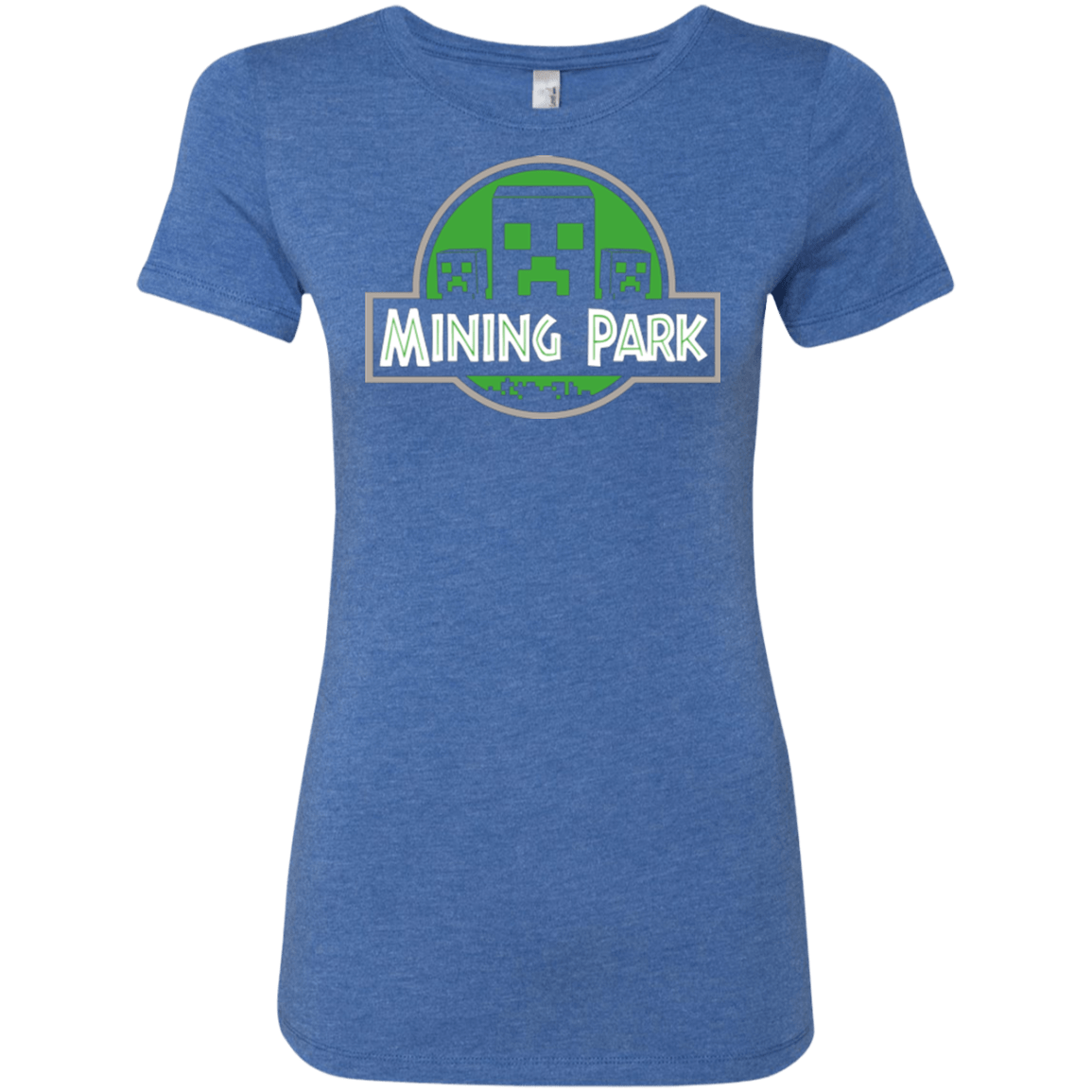T-Shirts Vintage Royal / Small Mining Park Women's Triblend T-Shirt