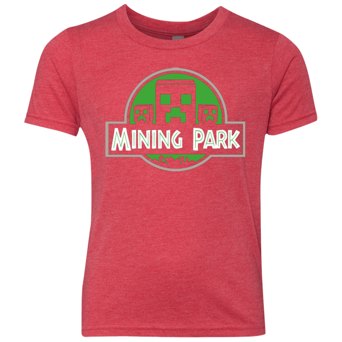 T-Shirts Vintage Red / YXS Mining Park Youth Triblend T-Shirt