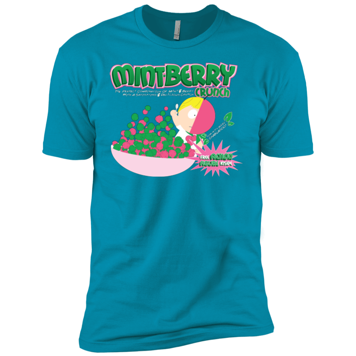 T-Shirts Turquoise / YXS Mintberry Crunch Boys Premium T-Shirt