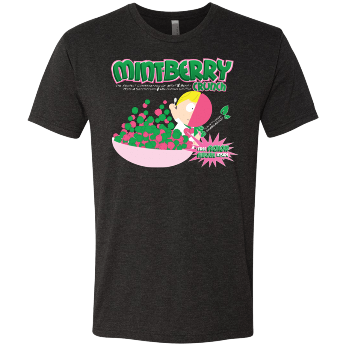 T-Shirts Vintage Black / Small Mintberry Crunch Men's Triblend T-Shirt