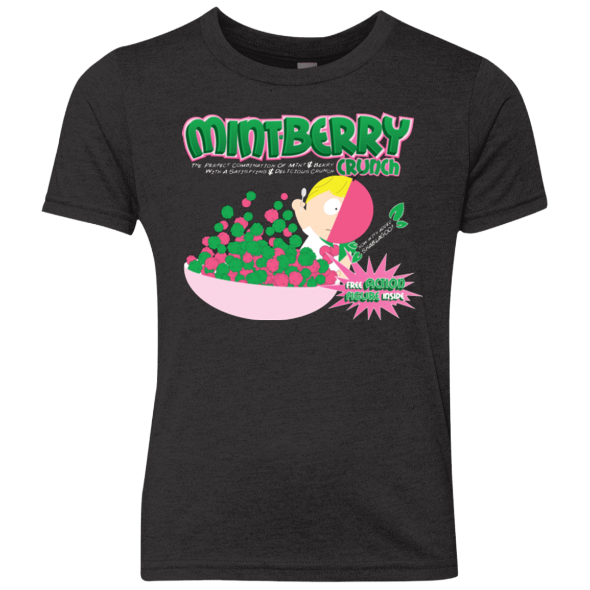 T-Shirts Vintage Black / YXS Mintberry Crunch Youth Triblend T-Shirt