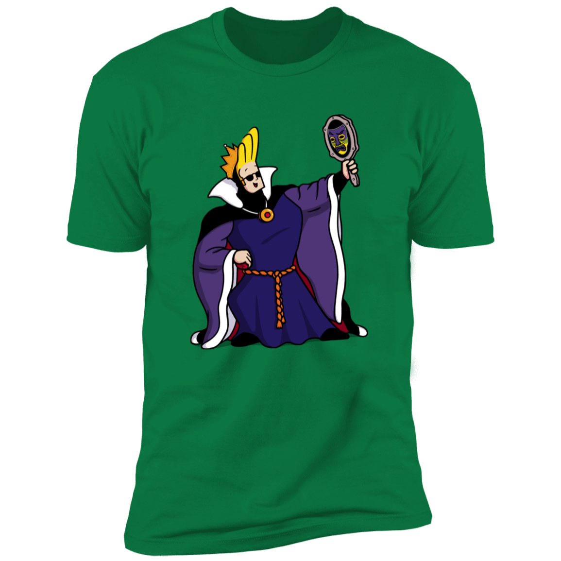 T-Shirts Kelly Green / S Mirror Time Men's Premium T-Shirt