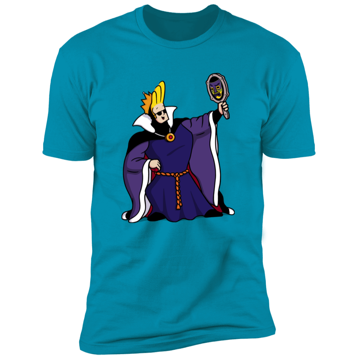 T-Shirts Turquoise / S Mirror Time Men's Premium T-Shirt