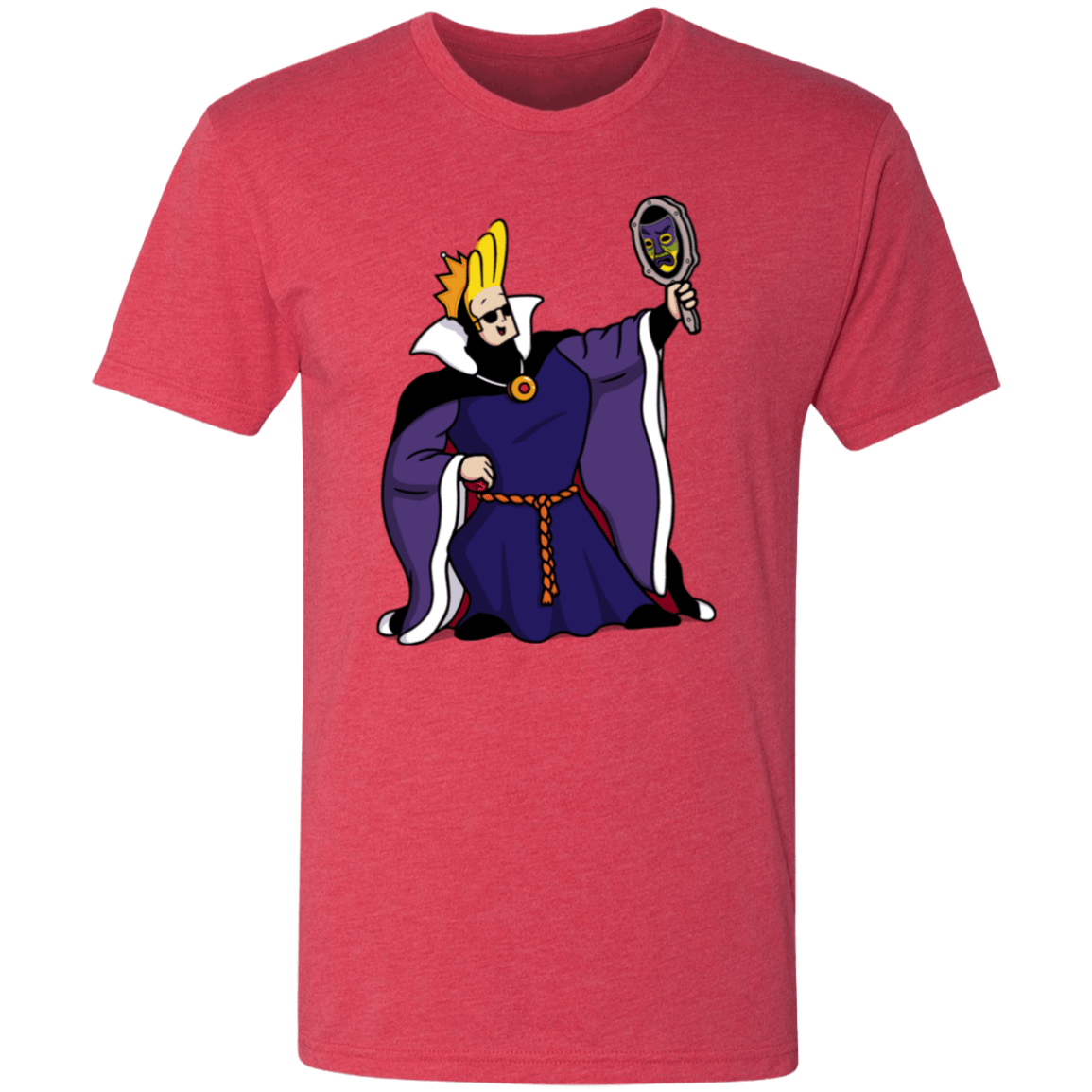 T-Shirts Vintage Red / S Mirror Time Men's Triblend T-Shirt