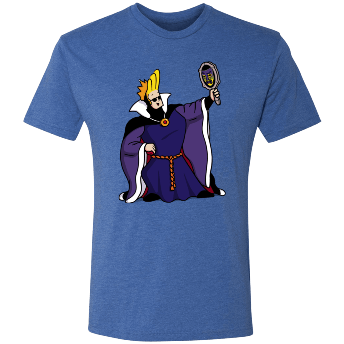 T-Shirts Vintage Royal / S Mirror Time Men's Triblend T-Shirt