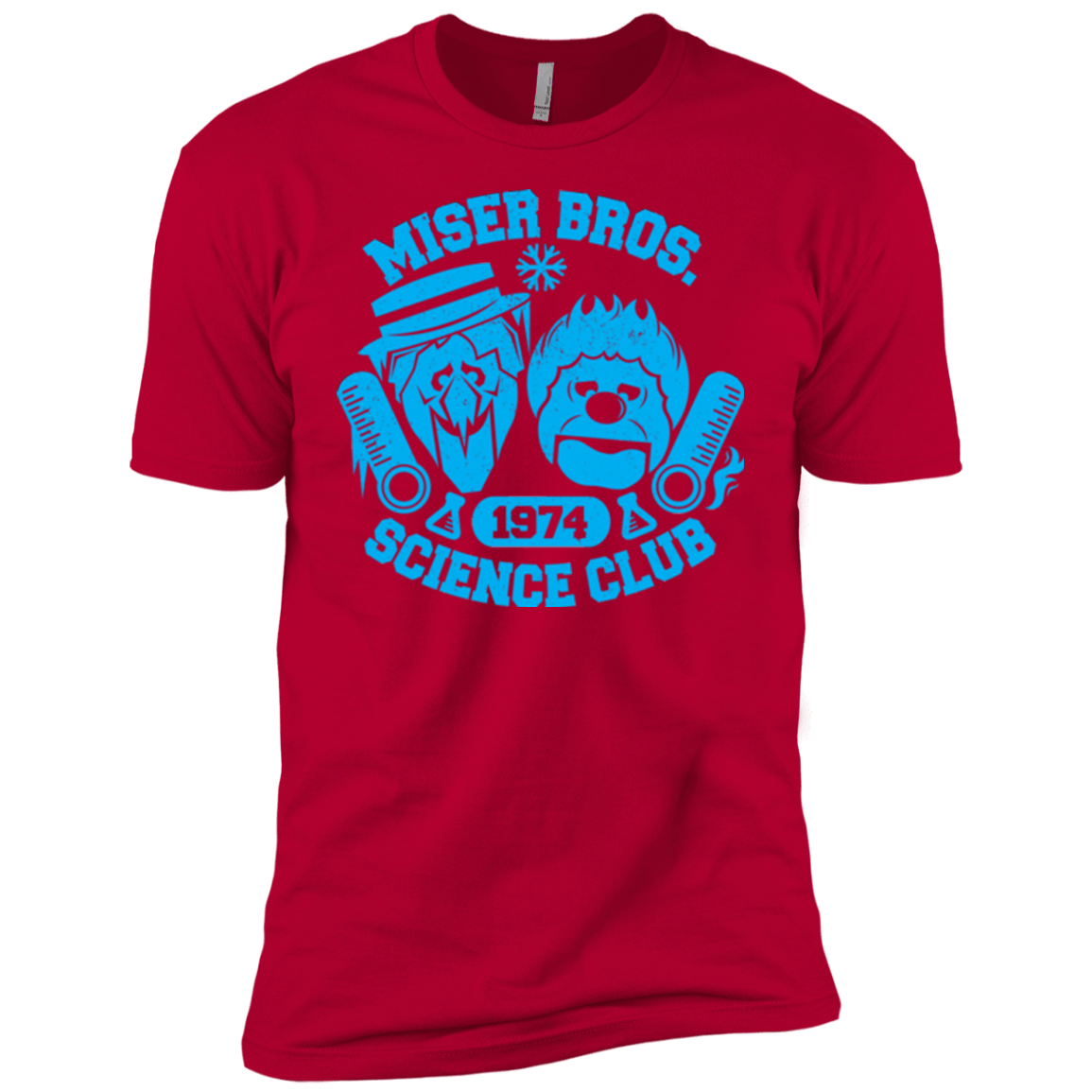 T-Shirts Red / YXS Miser bros Science Club Boys Premium T-Shirt