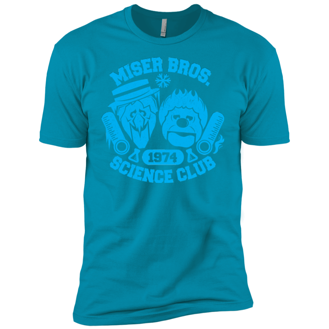 T-Shirts Turquoise / YXS Miser bros Science Club Boys Premium T-Shirt