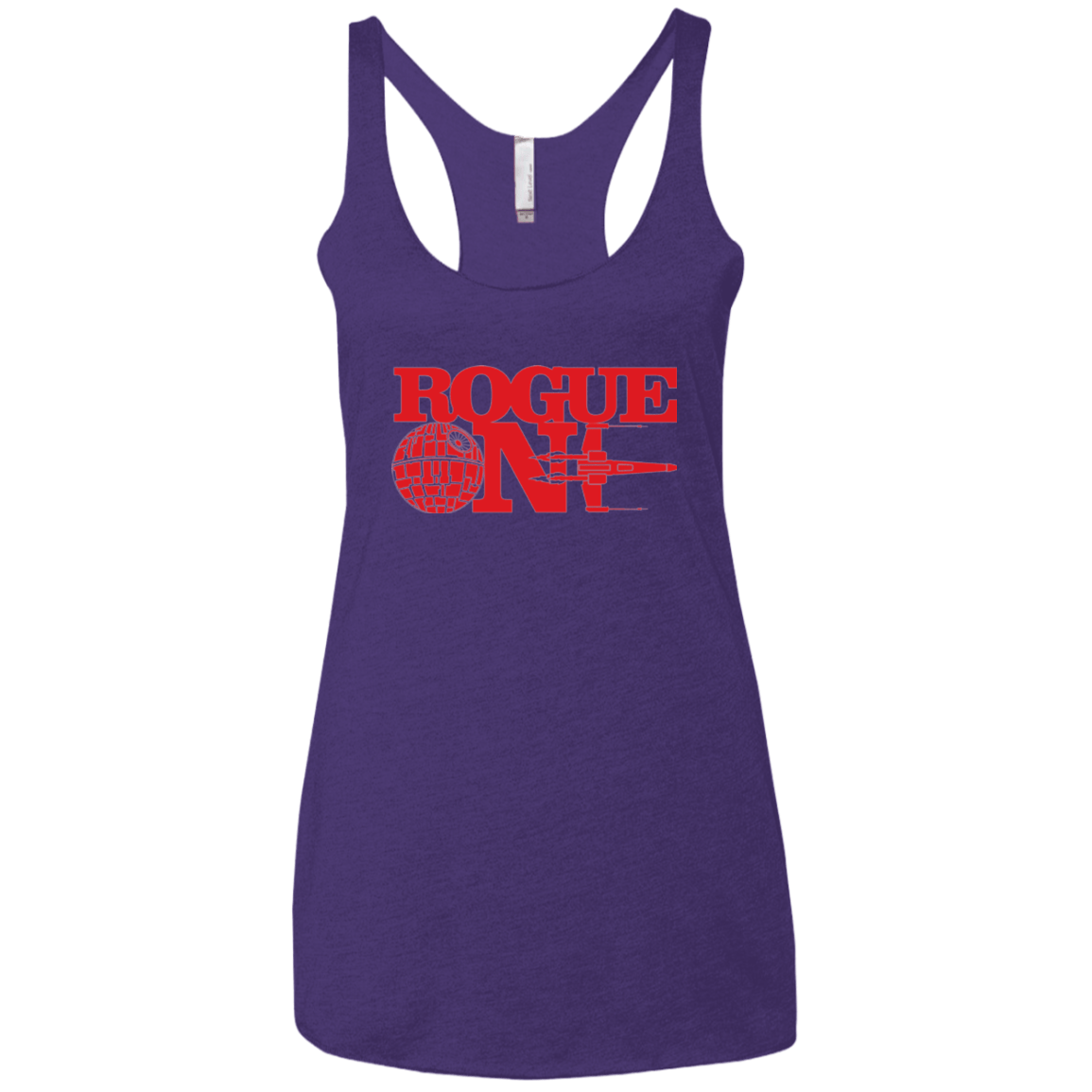 T-Shirts Purple / X-Small Mission Impossible Women's Triblend Racerback Tank