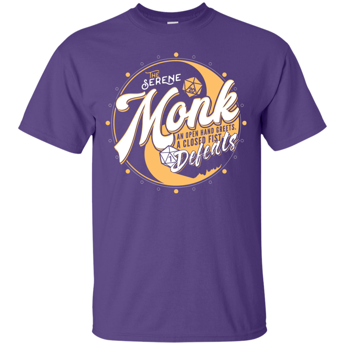 T-Shirts Purple / S Monk T-Shirt