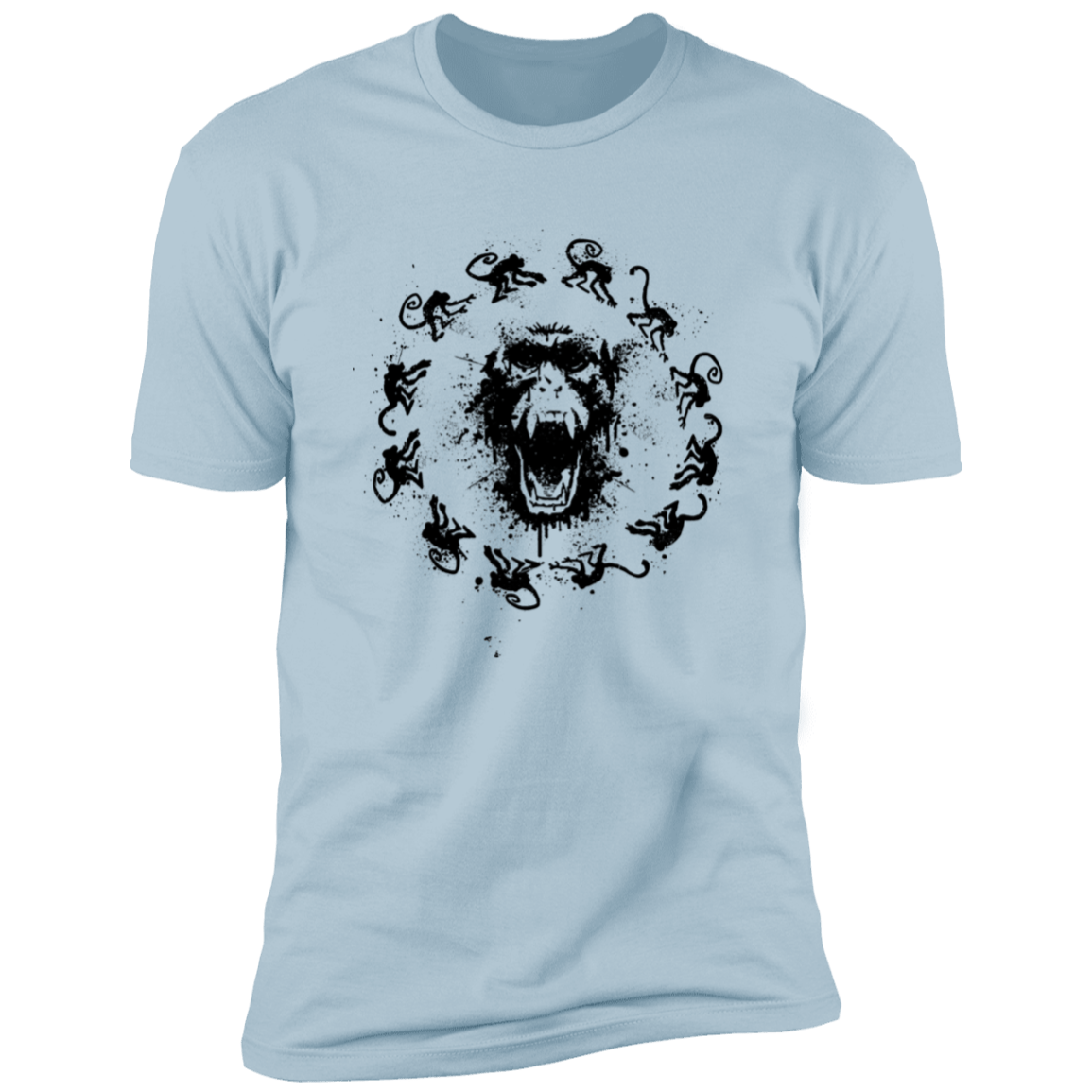 T-Shirts Light Blue / S Monkey Fever Men's Premium T-Shirt
