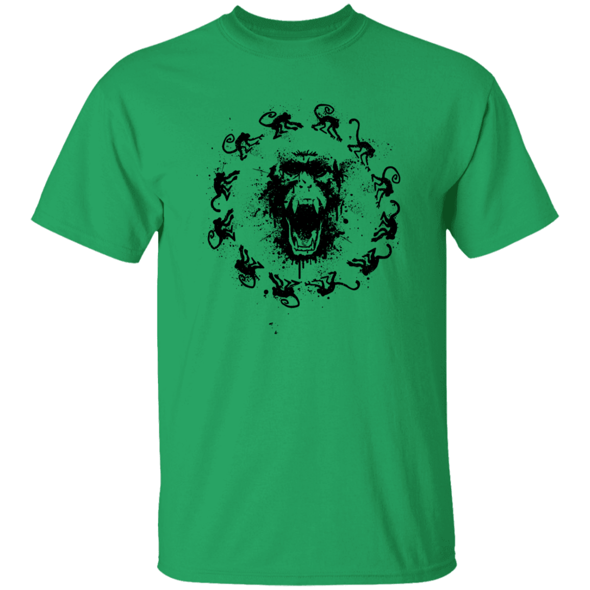 T-Shirts Irish Green / S Monkey Fever T-Shirt