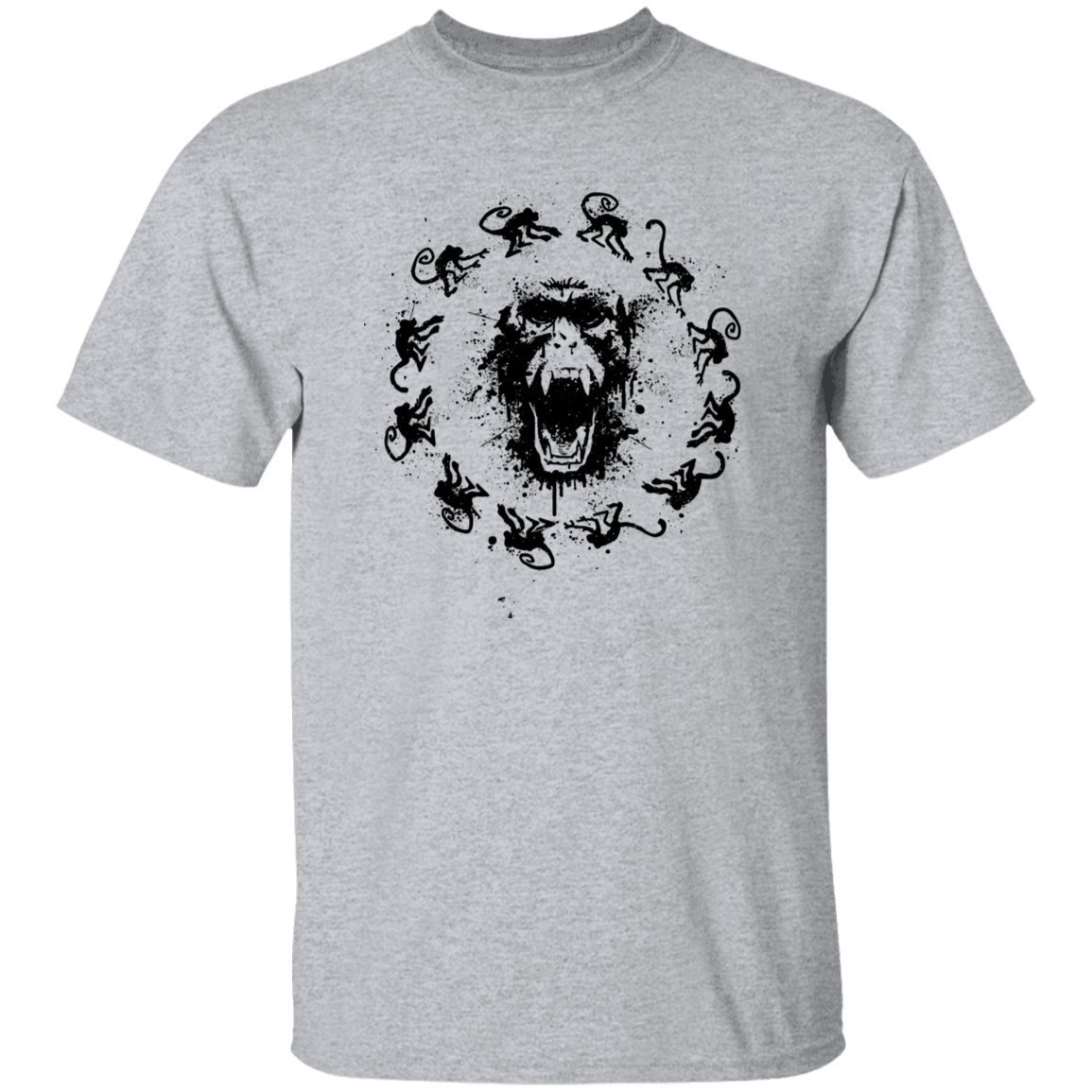 T-Shirts Sport Grey / S Monkey Fever T-Shirt