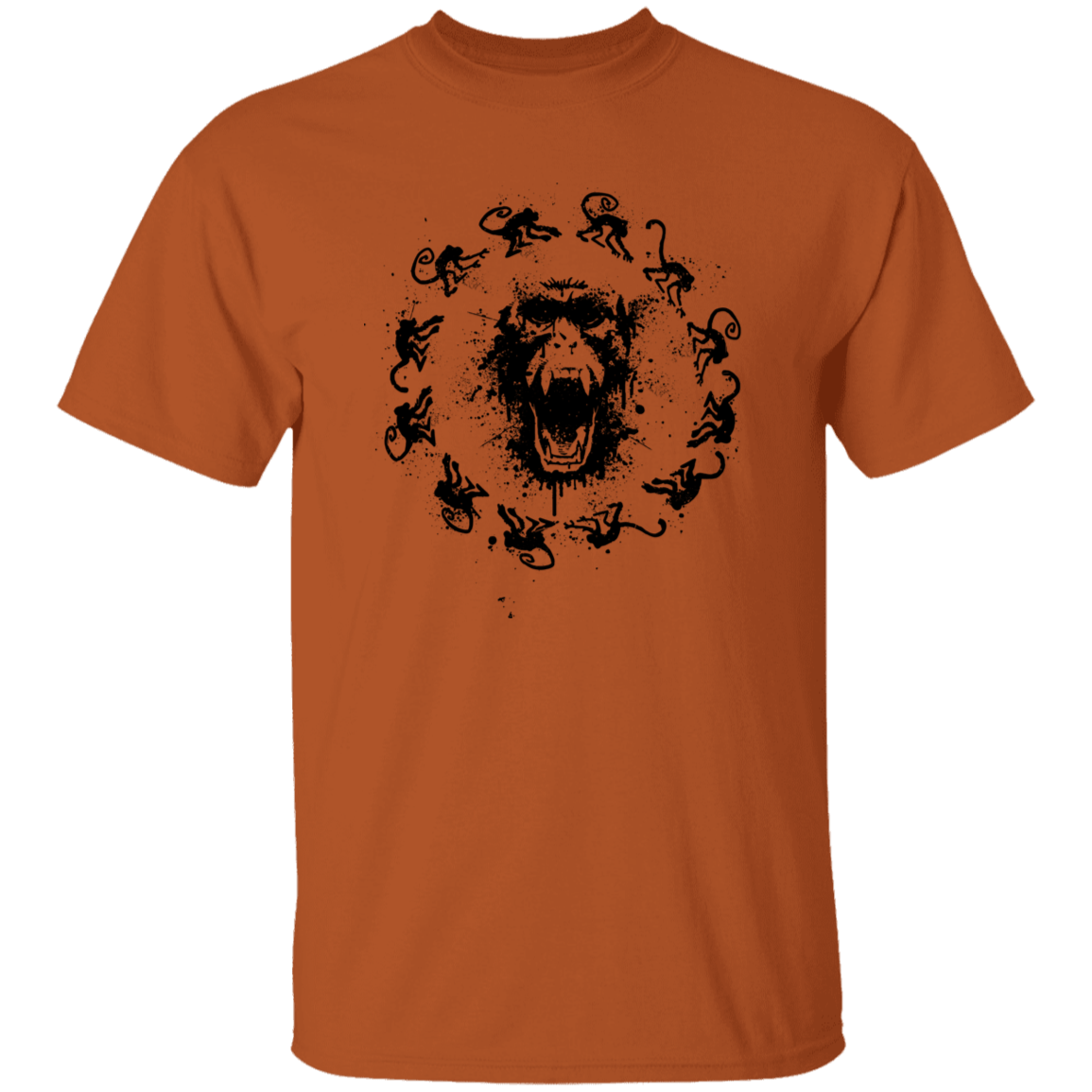 T-Shirts Texas Orange / S Monkey Fever T-Shirt
