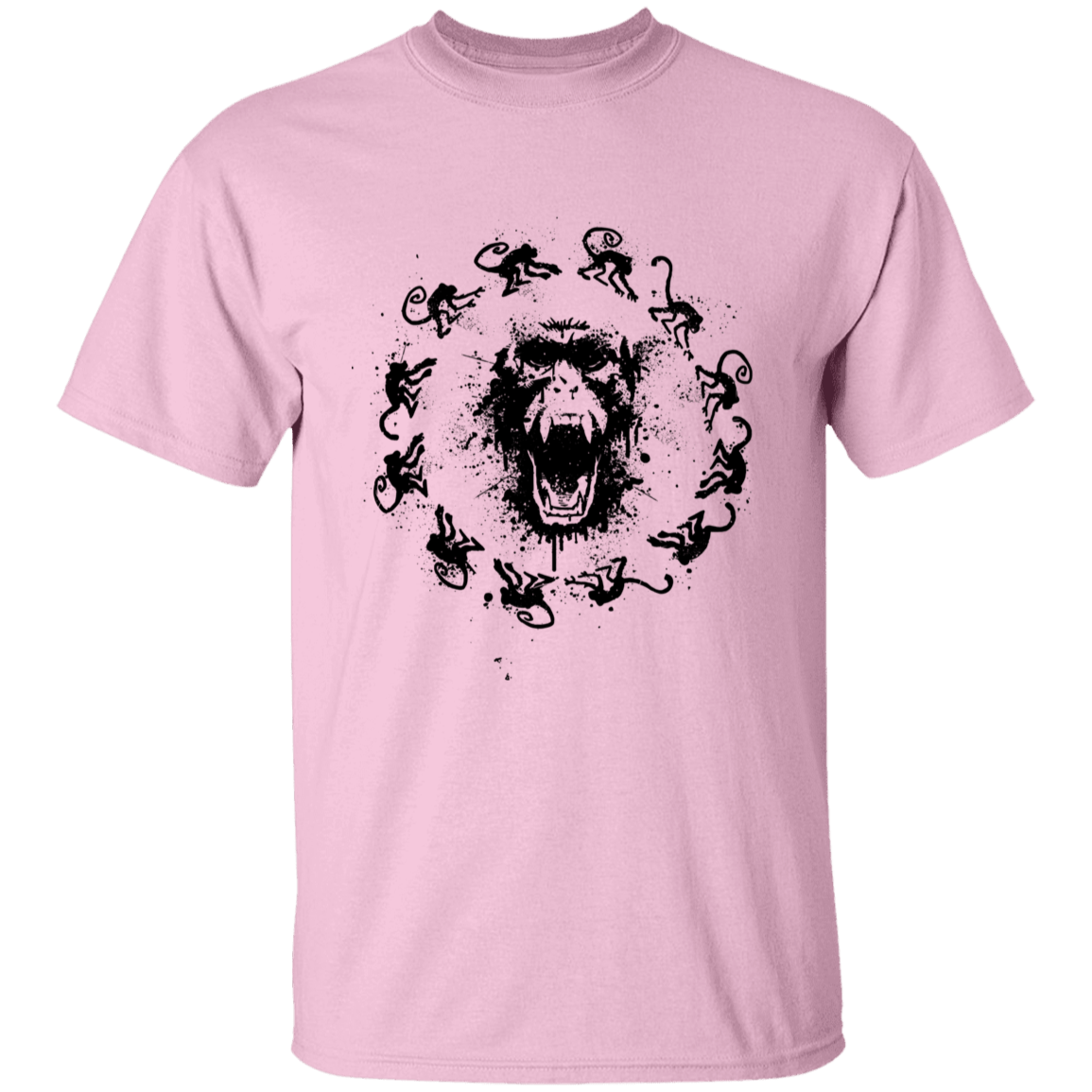 T-Shirts Light Pink / YXS Monkey Fever Youth T-Shirt
