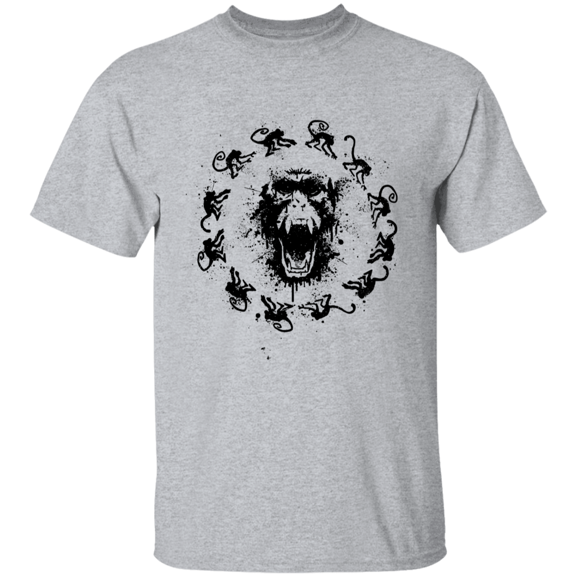 T-Shirts Sport Grey / YXS Monkey Fever Youth T-Shirt