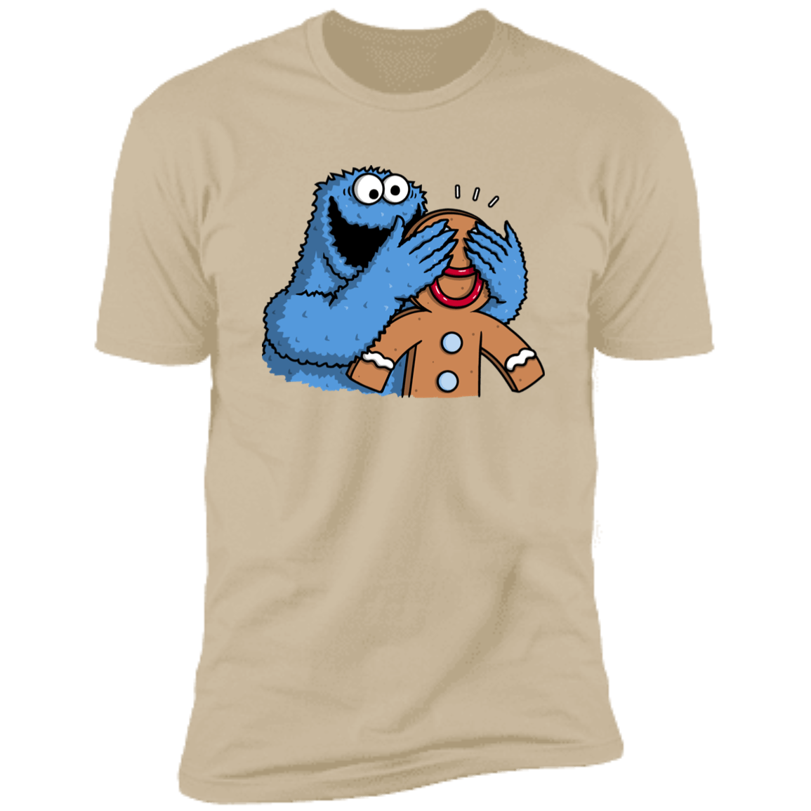 T-Shirts Sand / S Monstrous Surprise Men's Premium T-Shirt