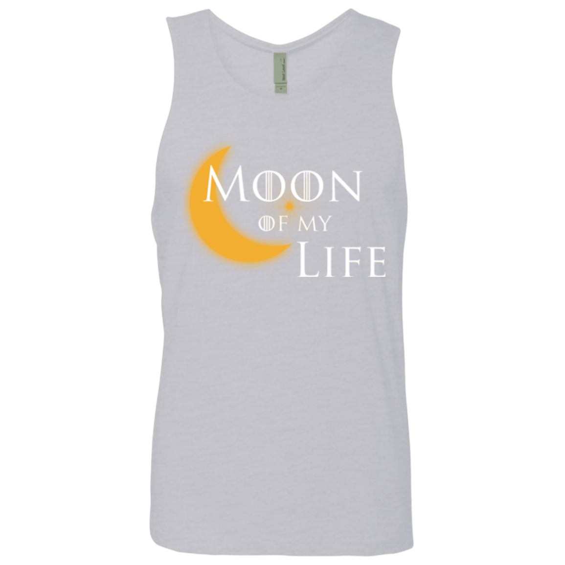 T-Shirts Heather Grey / Small Moon of my Life Men's Premium Tank Top