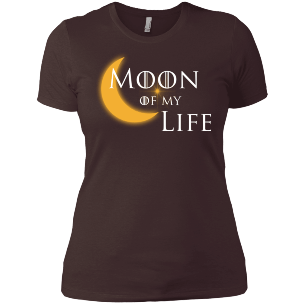 T-Shirts Dark Chocolate / X-Small Moon of my Life Women's Premium T-Shirt