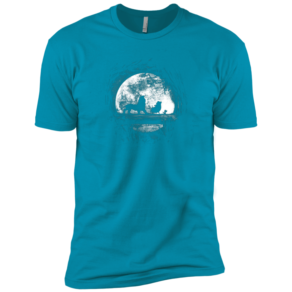 T-Shirts Turquoise / X-Small Moonlight Men's Premium T-Shirt