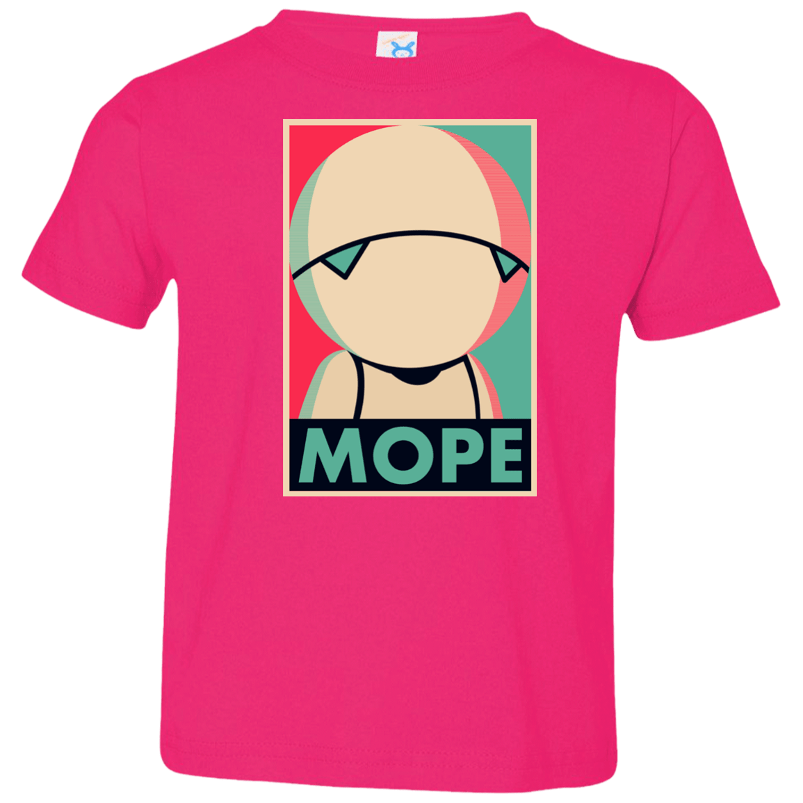 T-Shirts Hot Pink / 2T Mope Around Toddler Premium T-Shirt