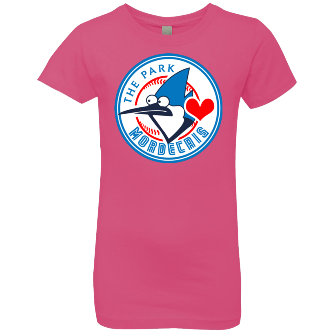 T-Shirts Hot Pink / YXS Mordecais Girls Premium T-Shirt