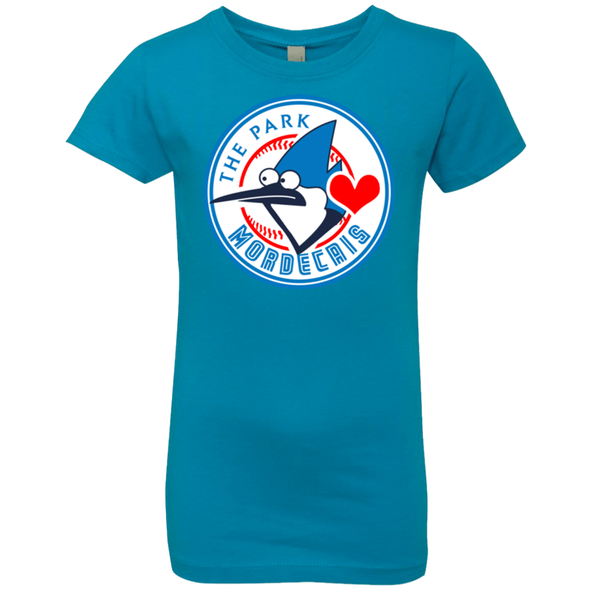 T-Shirts Turquoise / YXS Mordecais Girls Premium T-Shirt