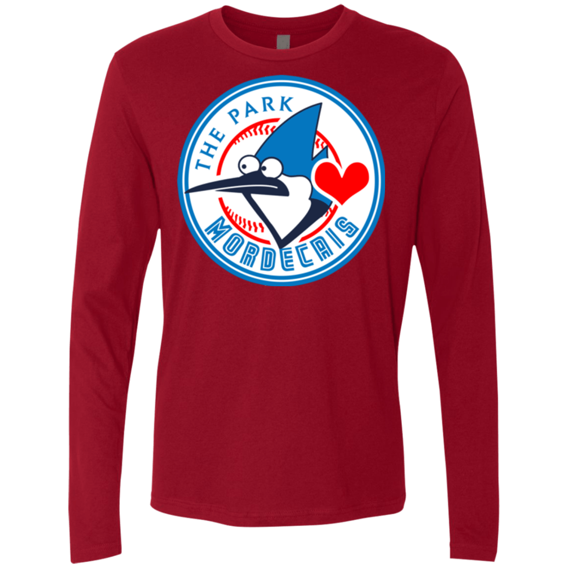 T-Shirts Cardinal / Small Mordecais Men's Premium Long Sleeve