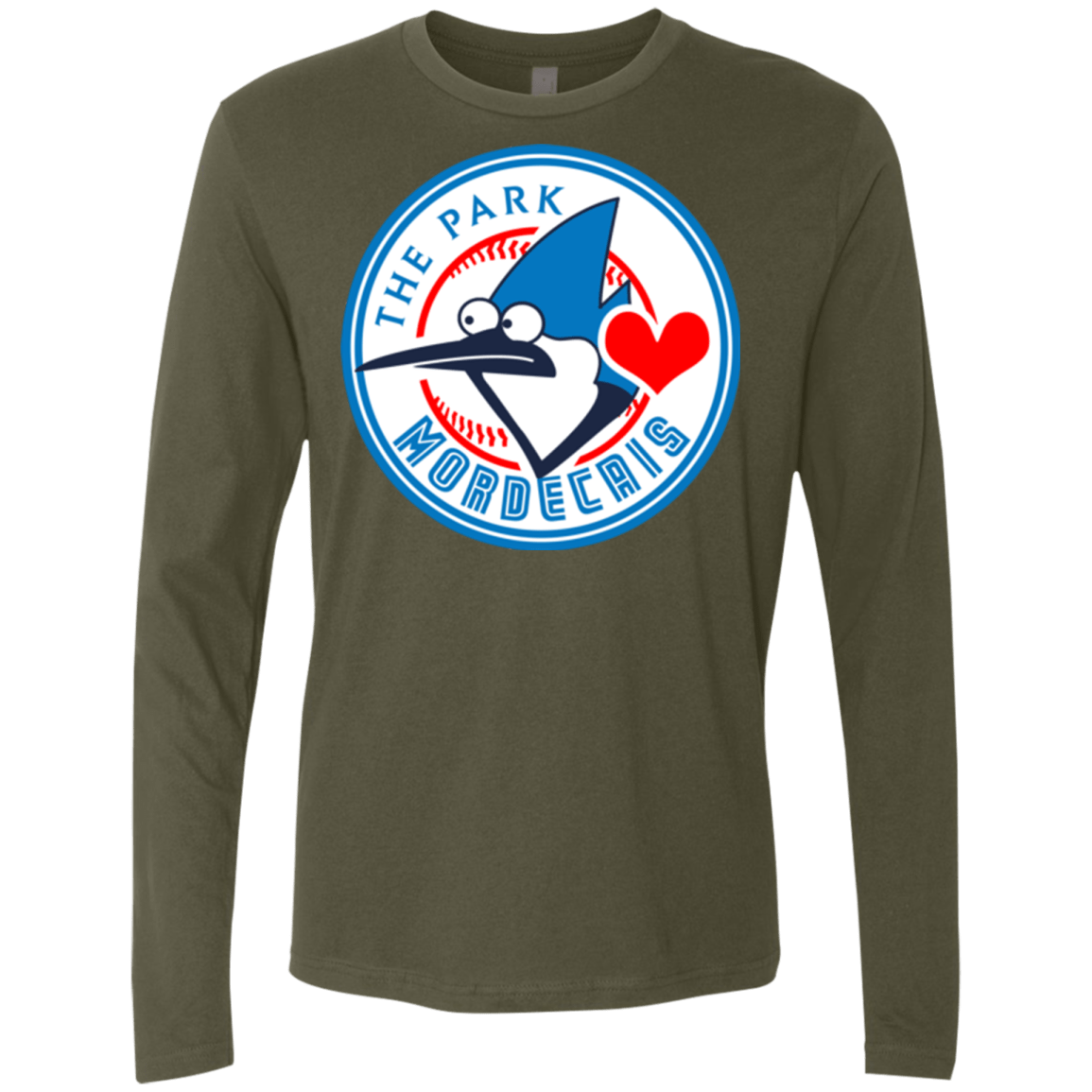 T-Shirts Military Green / Small Mordecais Men's Premium Long Sleeve