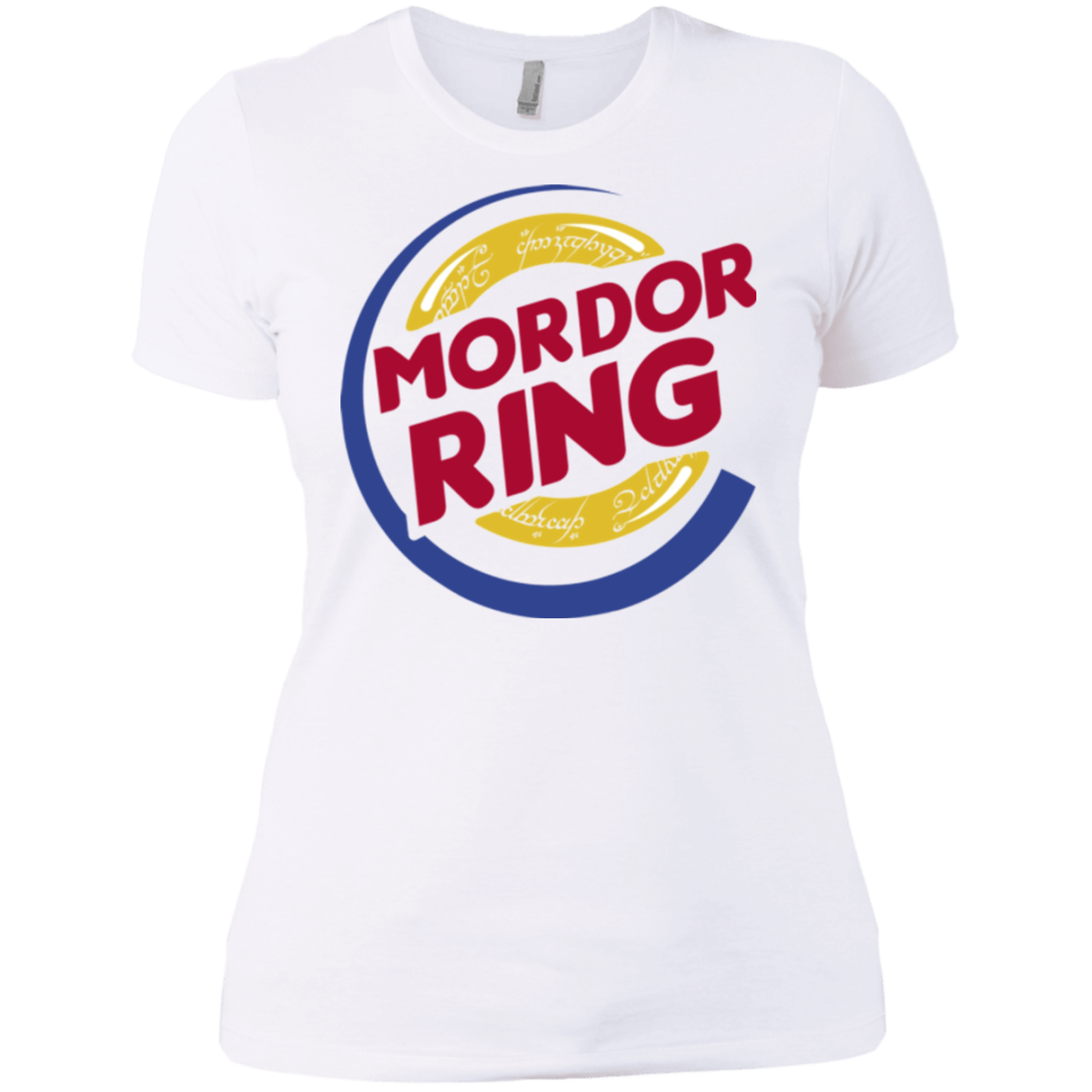 T-Shirts White / X-Small Mordor Ring Women's Premium T-Shirt