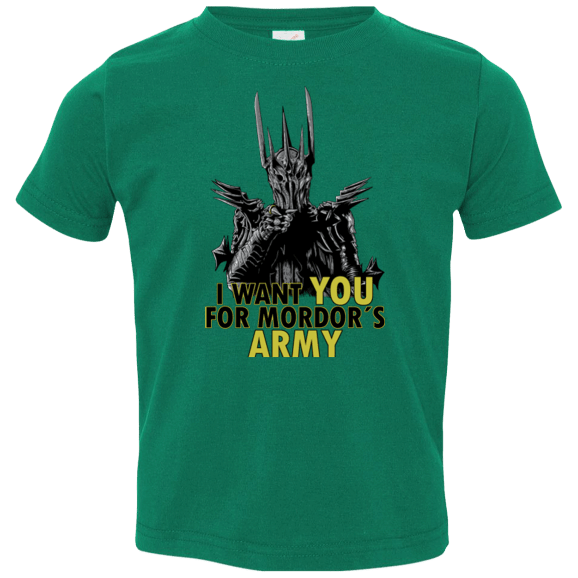 T-Shirts Kelly / 2T Mordors army Toddler Premium T-Shirt