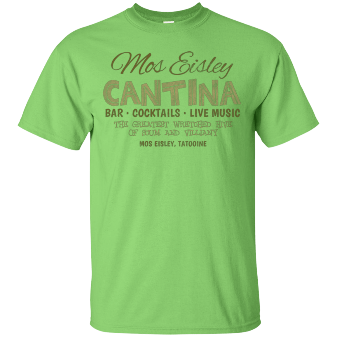 T-Shirts Lime / Small Mos Eisley Cantina T-Shirt