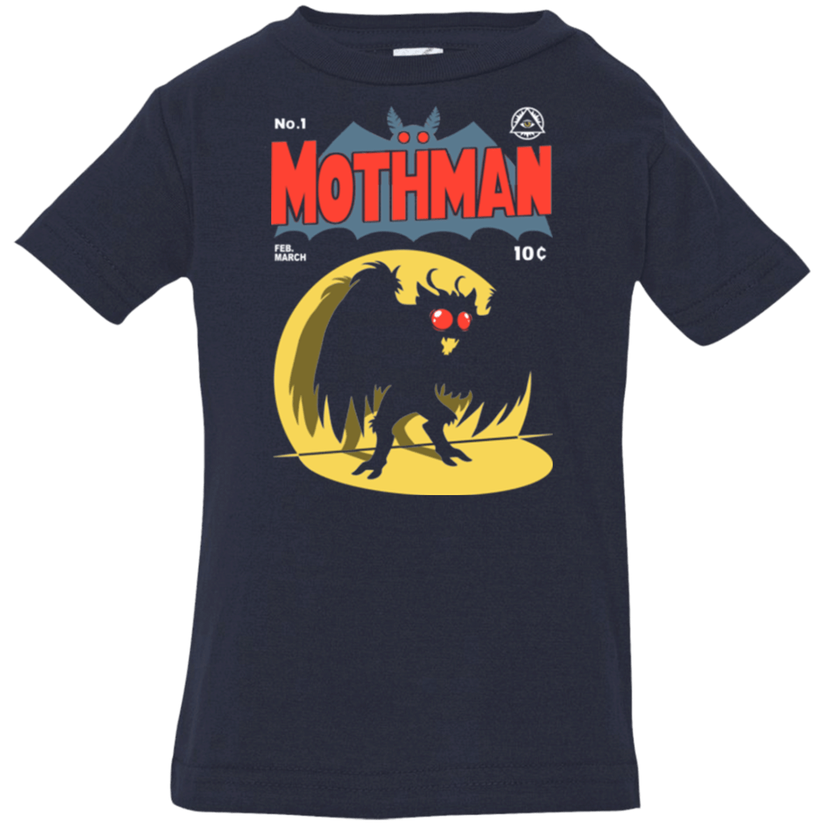 T-Shirts Navy / 6 Months Mothman Infant Premium T-Shirt