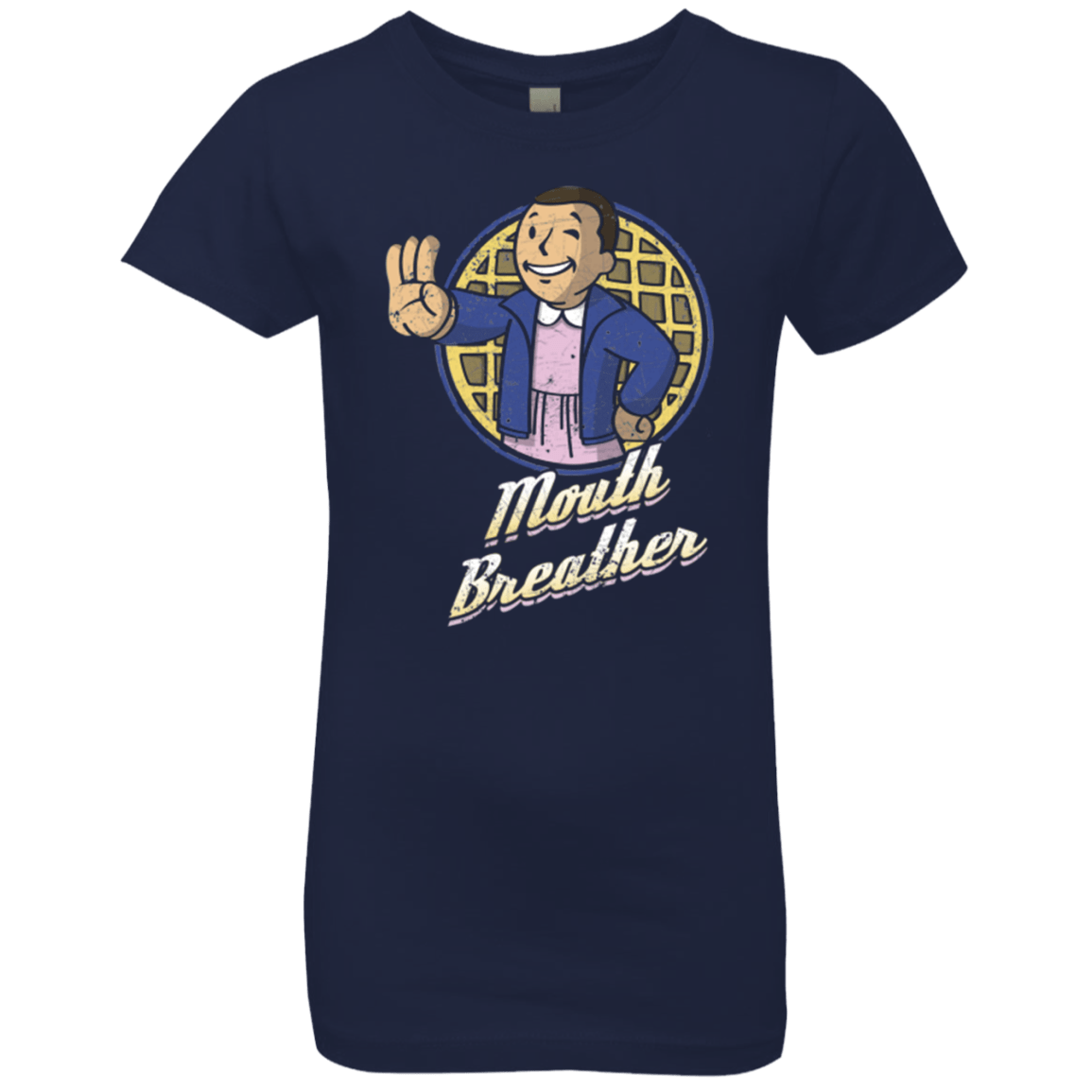 T-Shirts Midnight Navy / YXS Mouth Breather Girls Premium T-Shirt
