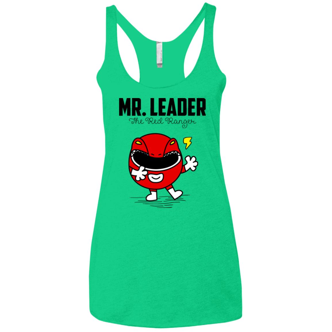 T-Shirts Envy / X-Small Mr Leader Women's Triblend Racerback Tank