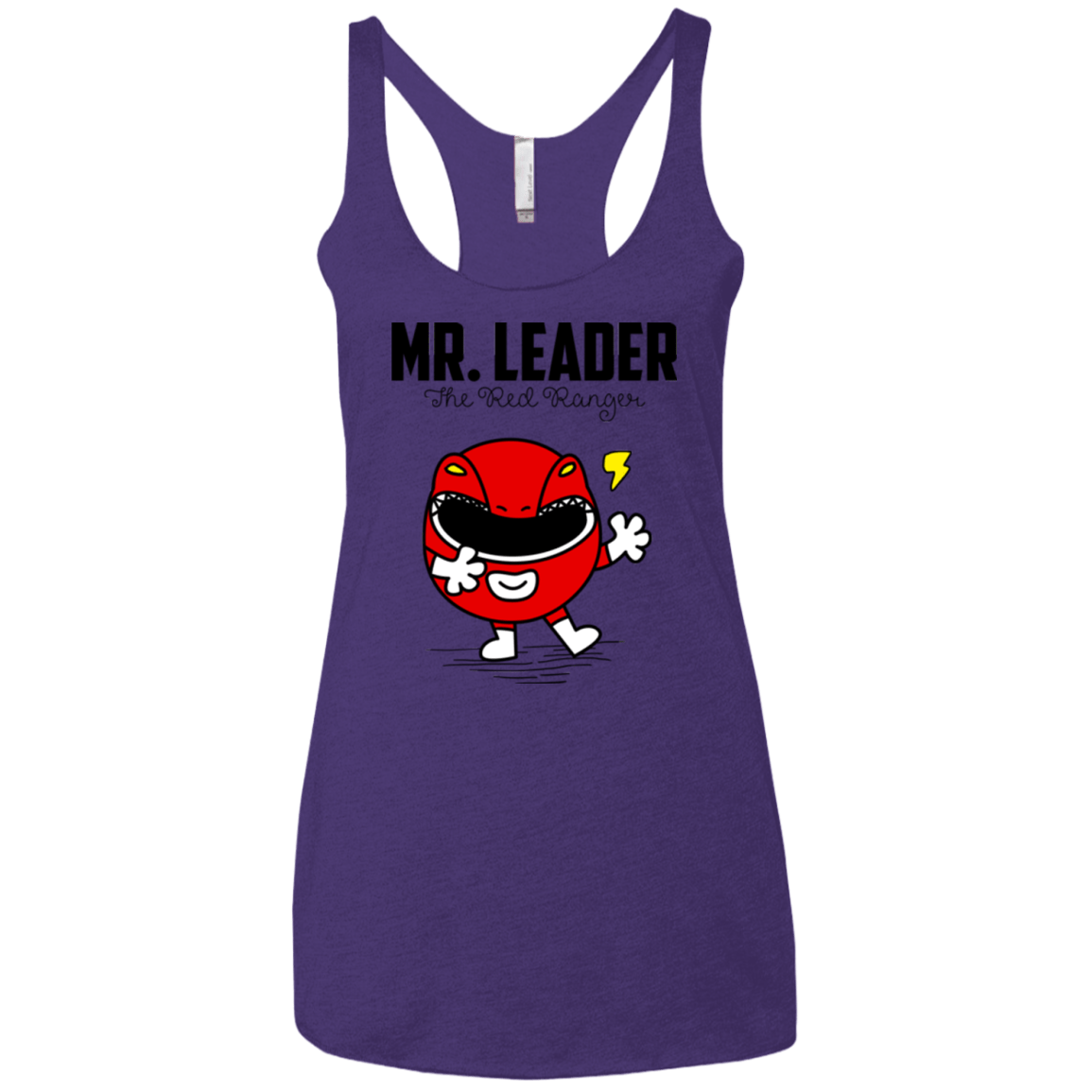 T-Shirts Purple / X-Small Mr Leader Women's Triblend Racerback Tank