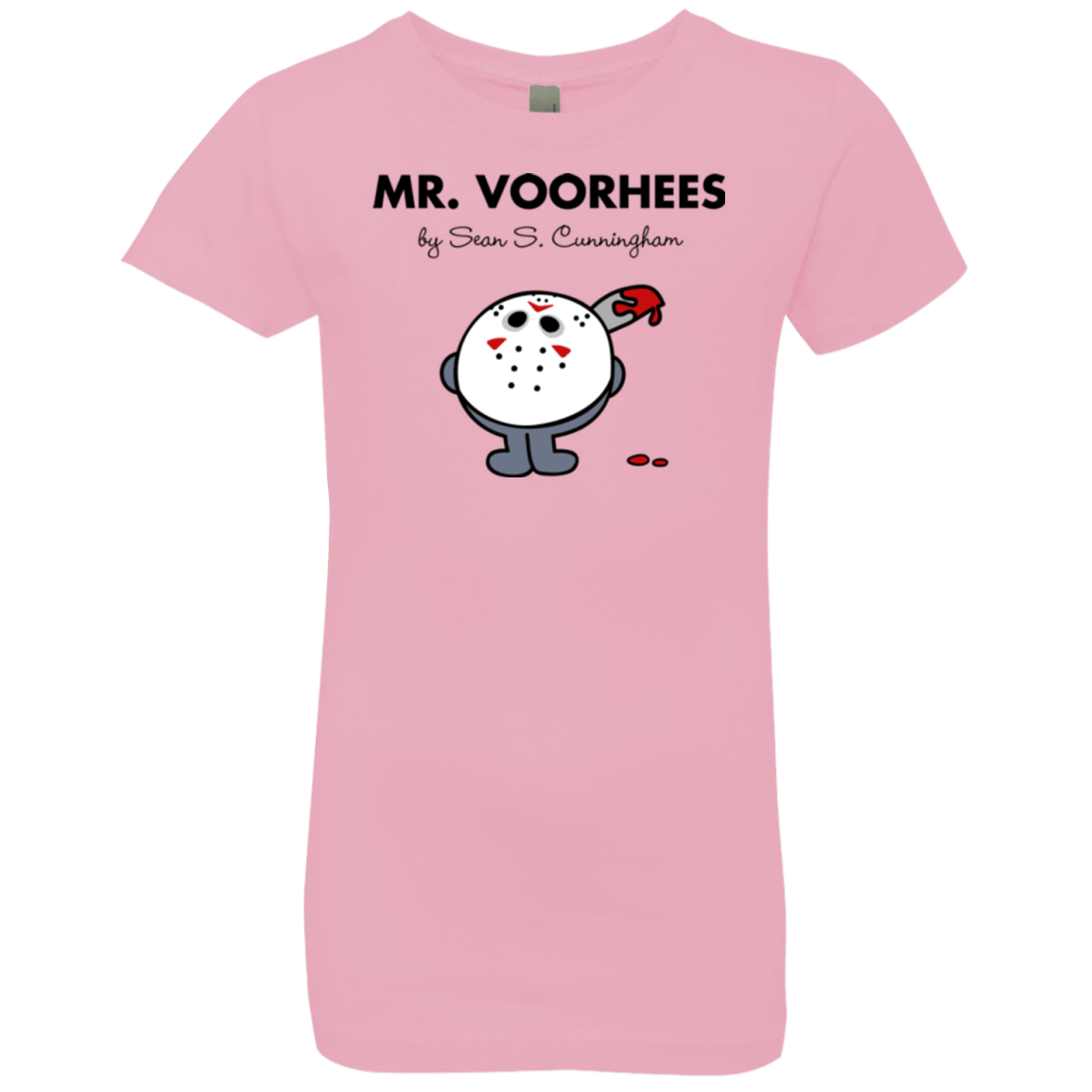 T-Shirts Light Pink / YXS Mr Voorhees Girls Premium T-Shirt