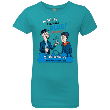 T-Shirts Tahiti Blue / YXS Mr White Girls Premium T-Shirt