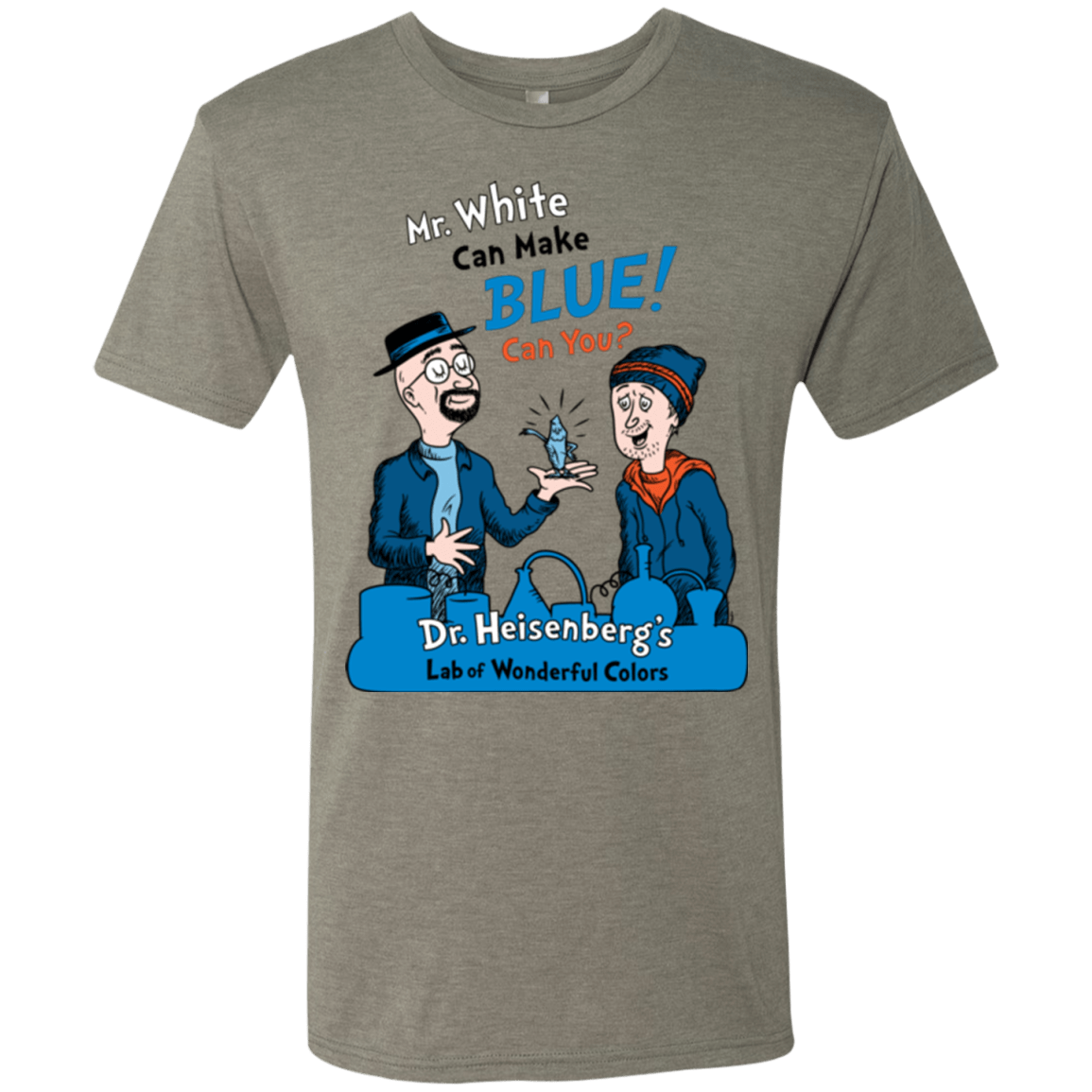 T-Shirts Venetian Grey / Small Mr White Men's Triblend T-Shirt