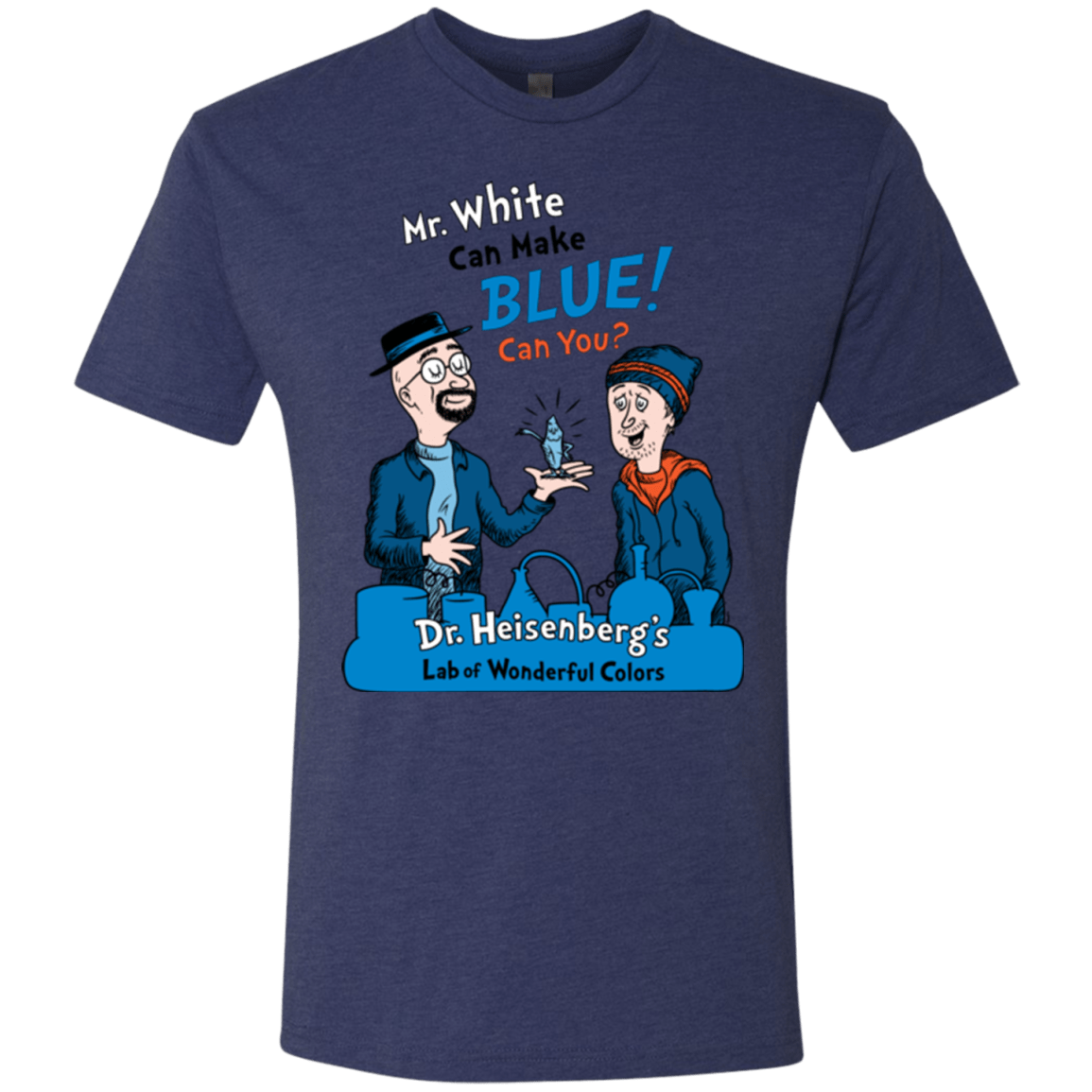 T-Shirts Vintage Navy / Small Mr White Men's Triblend T-Shirt