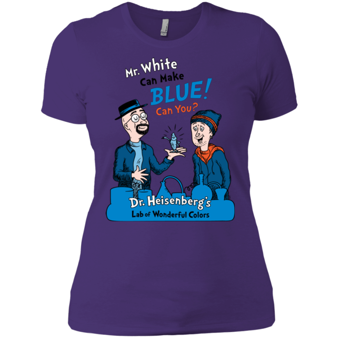 T-Shirts Purple / X-Small Mr White Women's Premium T-Shirt