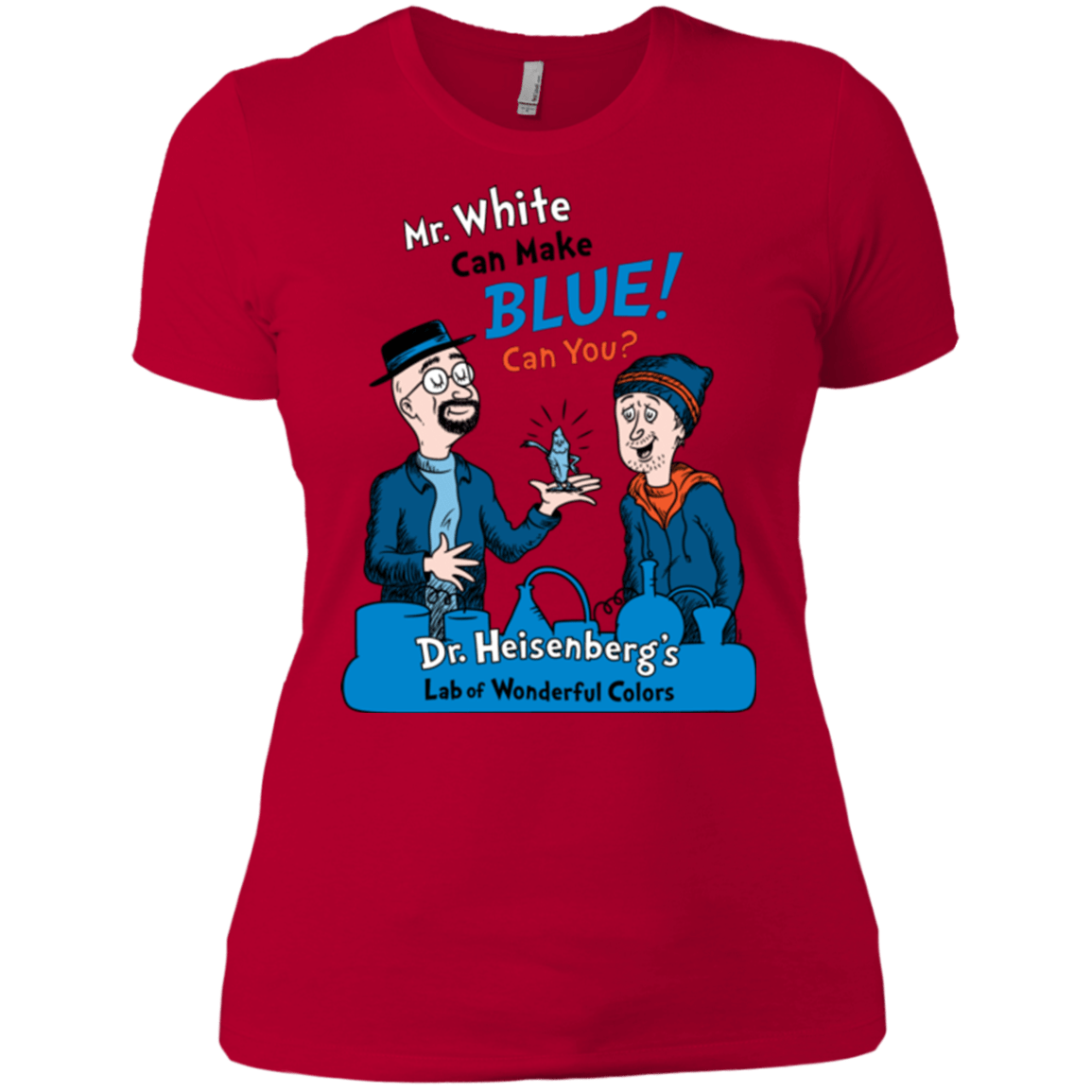 T-Shirts Red / X-Small Mr White Women's Premium T-Shirt